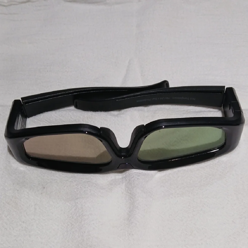 LG Black Wearable 3D Glasses Size 0S.